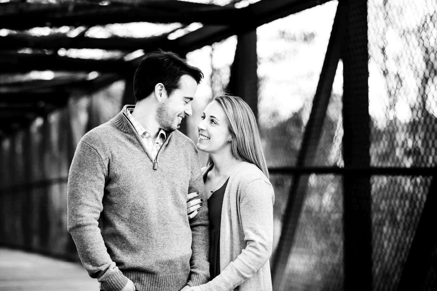 Shannon + Alex’s engagement session at Mason Mill Park, GA