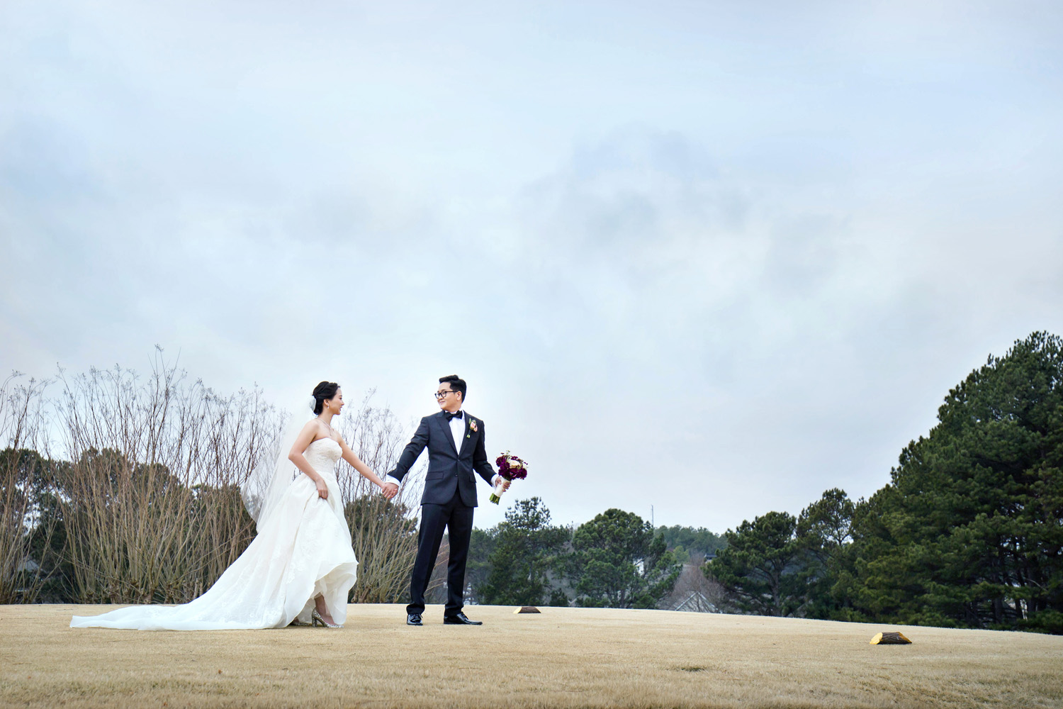 Soo Yeon + Javier’s Heartwarming Winter Wedding at St. Ives Country Club, Johns Creek, GA