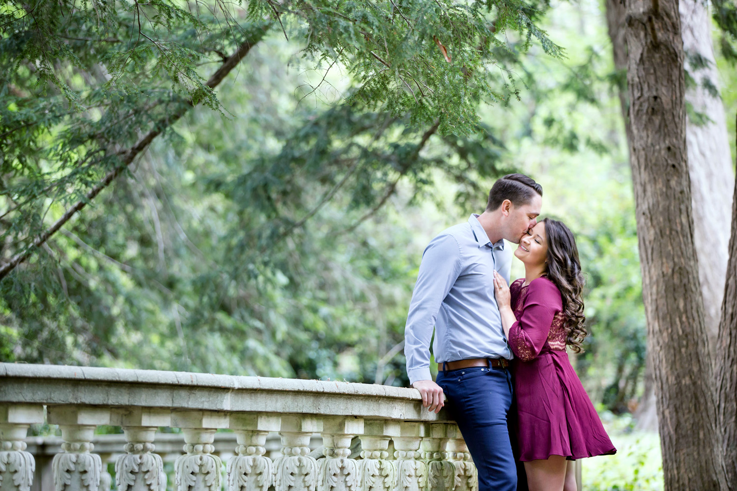 Alana + Jerry’s Super Fun + Sweet Engagement Session at the Cator Woolford Gardens, Atlanta, GA