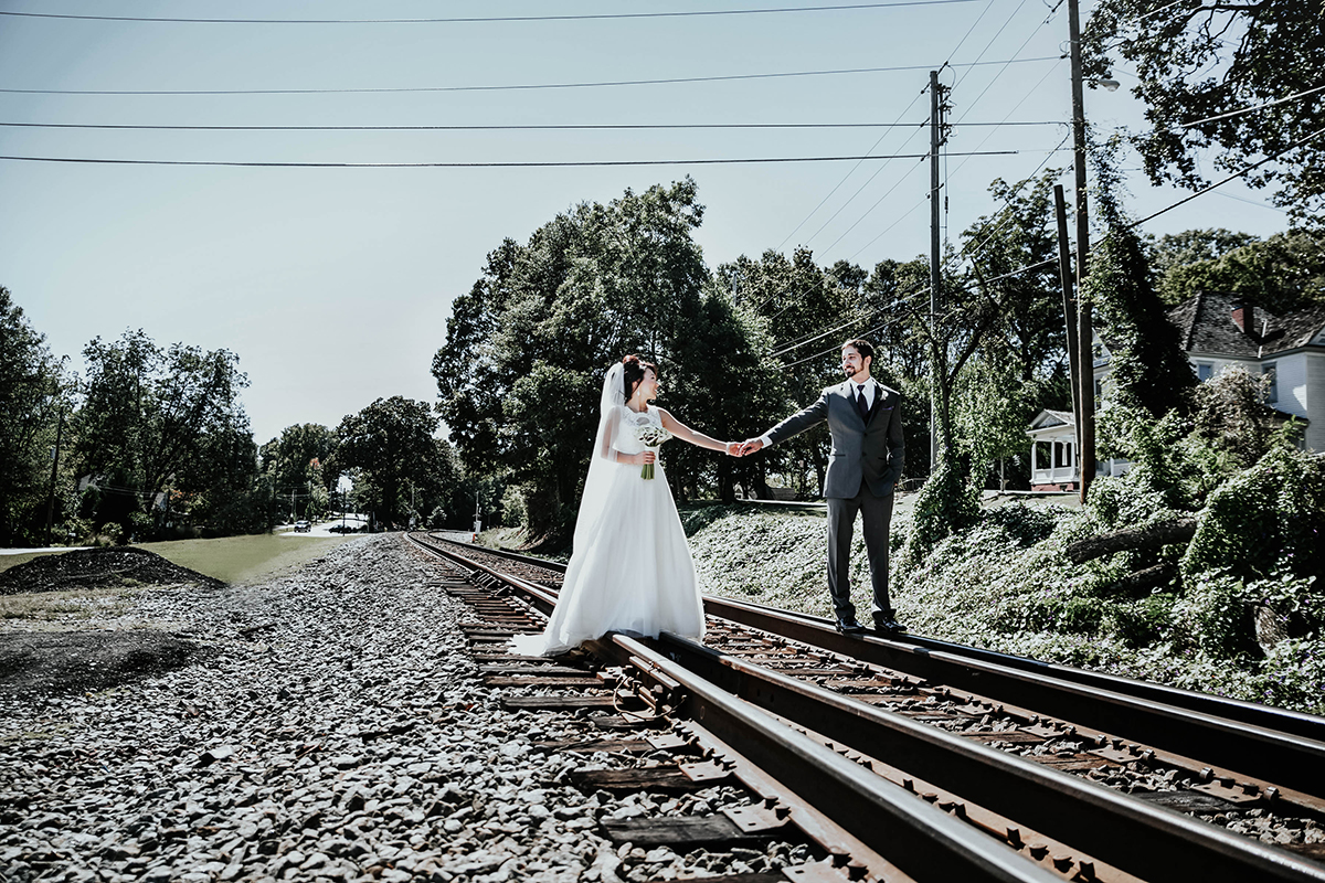 Kim + Brad’s charming wedding at 173 Carlyle House, Downtown Norcross