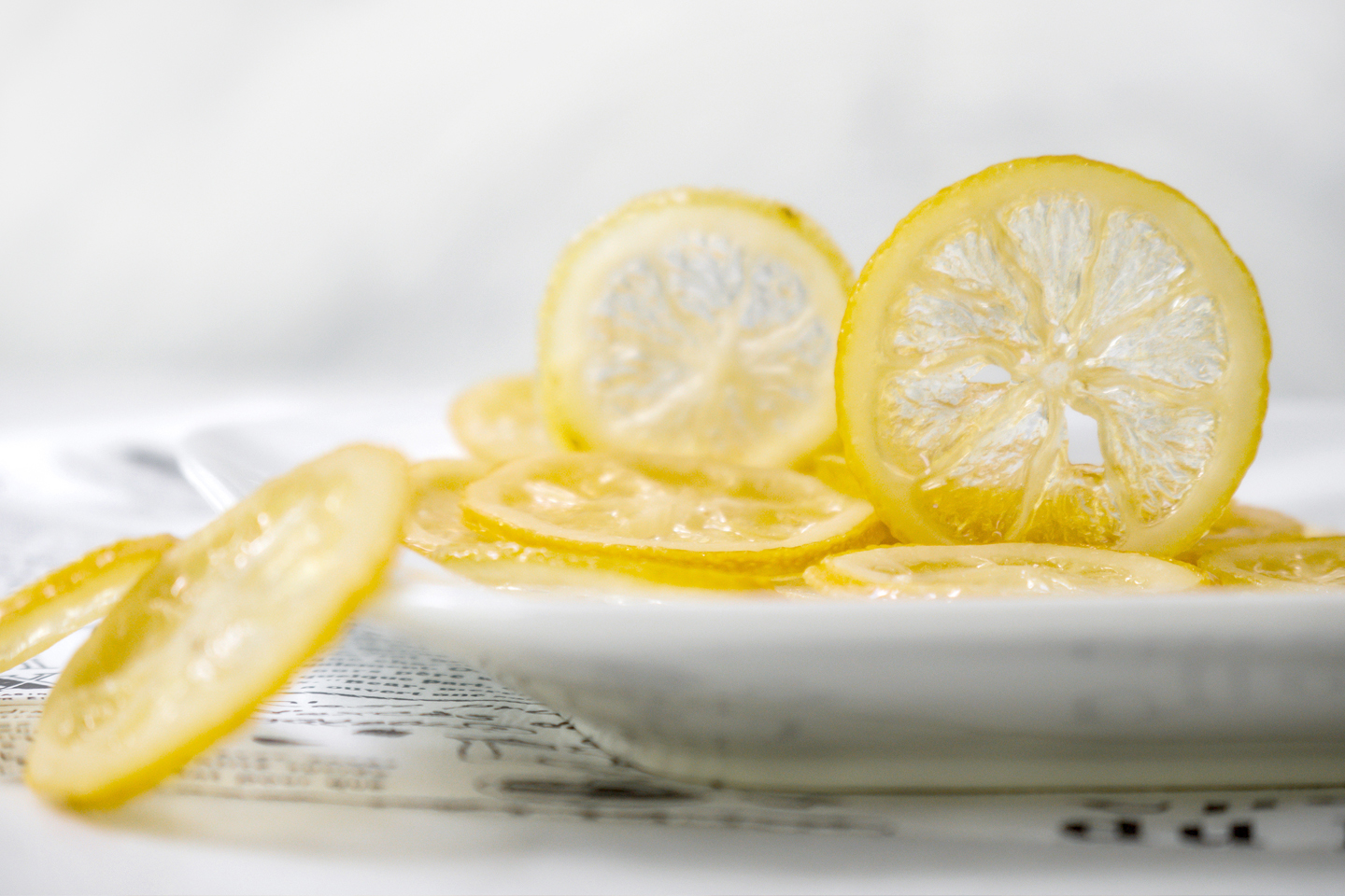 Candied Lemon Slices