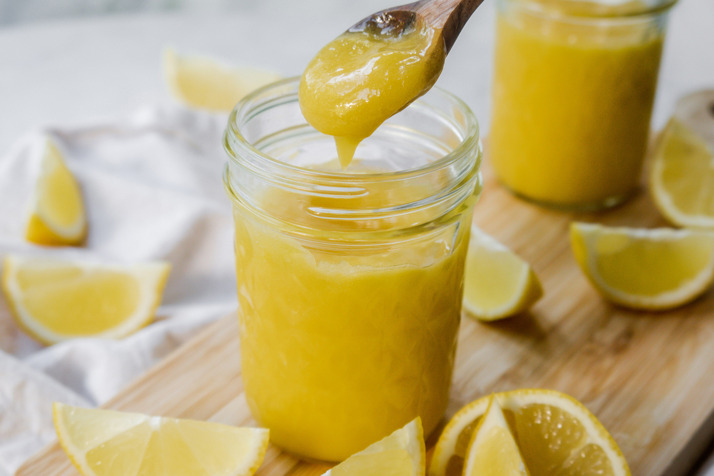 The Easiest Lemon Curd . Just FOUR simple ingredients!